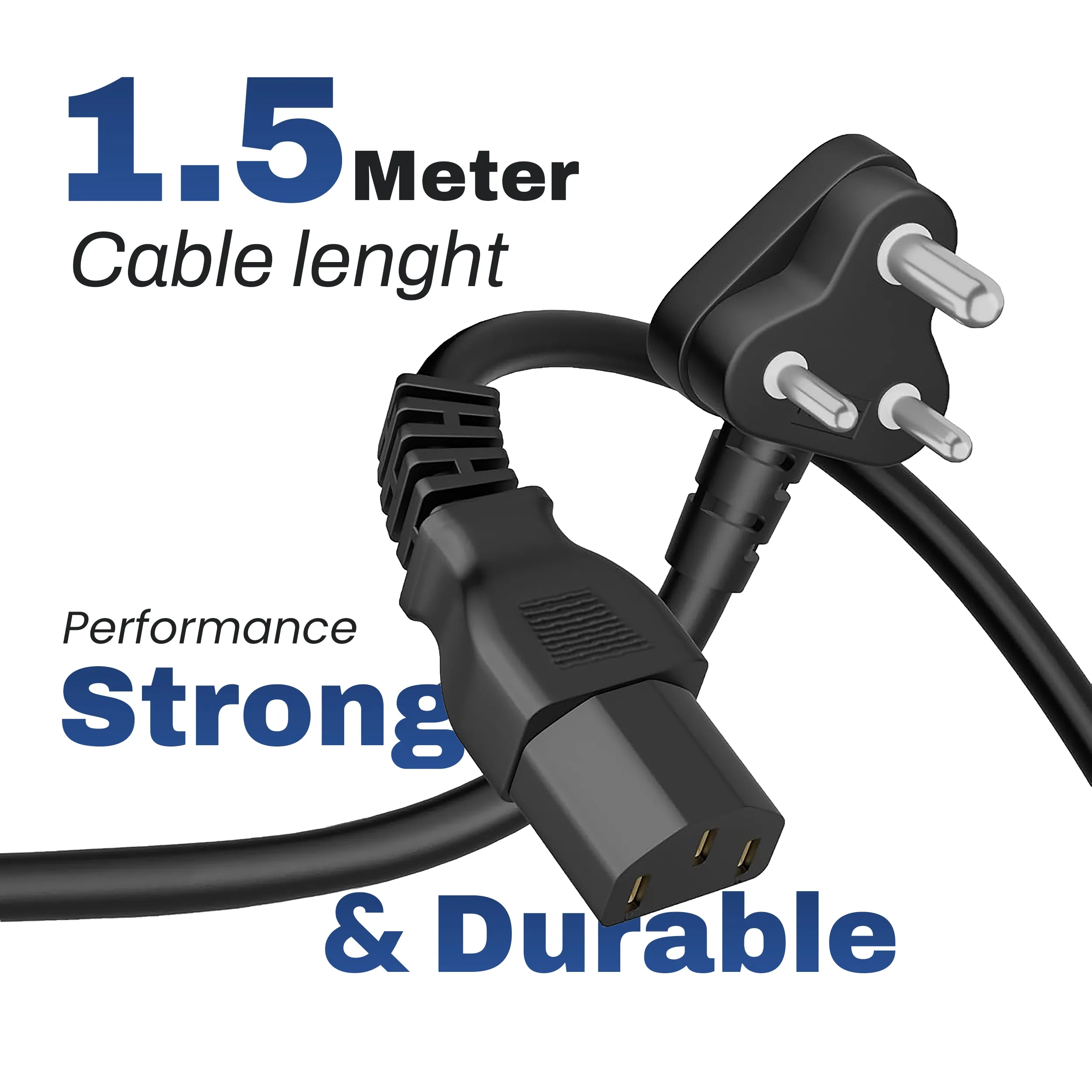 EVM Computer Power Cable 1.5m view 4
